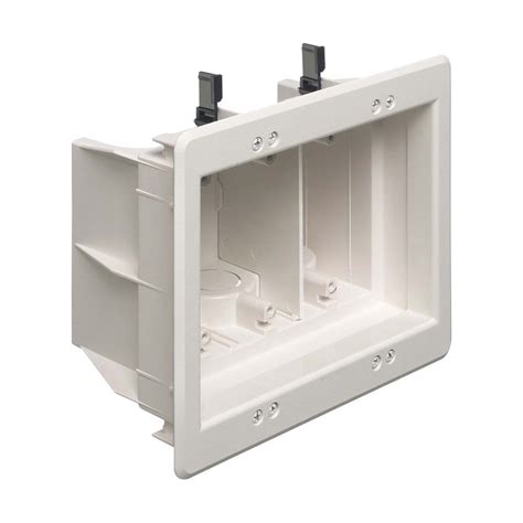 electric range box outlet|recessed outlet box for range.